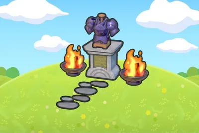 Malicious knight's shrine