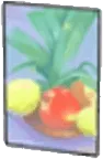 Oil painting poster
