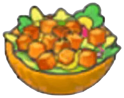Crouton salad