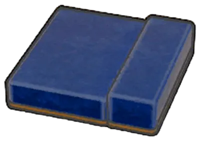 Flat tiled roof