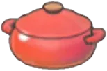Stylish cooking pot