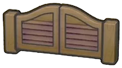 Swinging doors