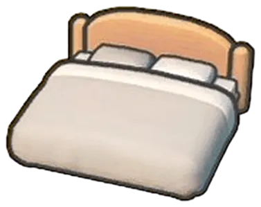 Plain bed