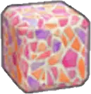 Broken-tiling wall