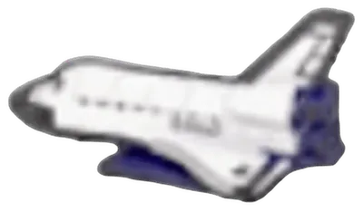 Model space shuttle