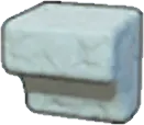 Carved coarse rock
