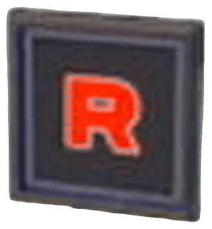 Team Rocket wall hanging