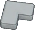Concrete border (corner)