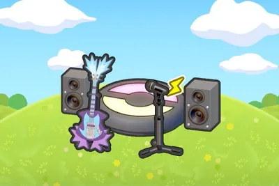 Low-key rock stage