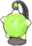 Green meteor lamp