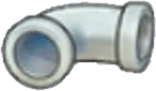 Iron pipe (horizontal curve)
