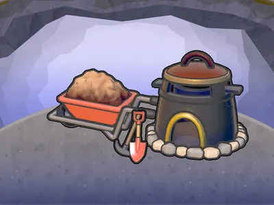 Digging and burning