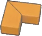 Wooden border (corner)