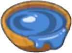 Blue paint
