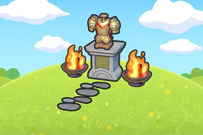 Auspicious knight's shrine