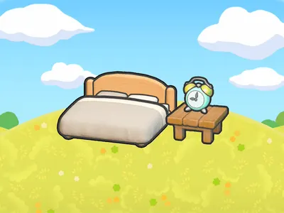 Alarm clock sleep zone