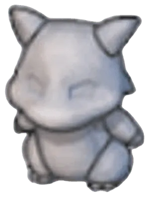 Mysterious statue