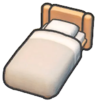 Mini plain bed