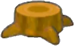 Leppa tree stump
