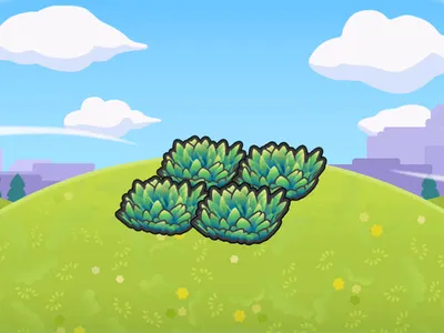 Elevated tall grass